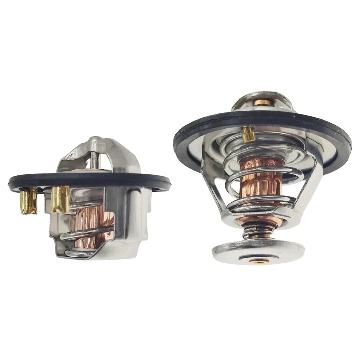 Adapter Thermostat 2Pcs 97241129 97241130 Accessories Metal Parts Replacement Vehicle for Chevrolet Pickup 6.6L