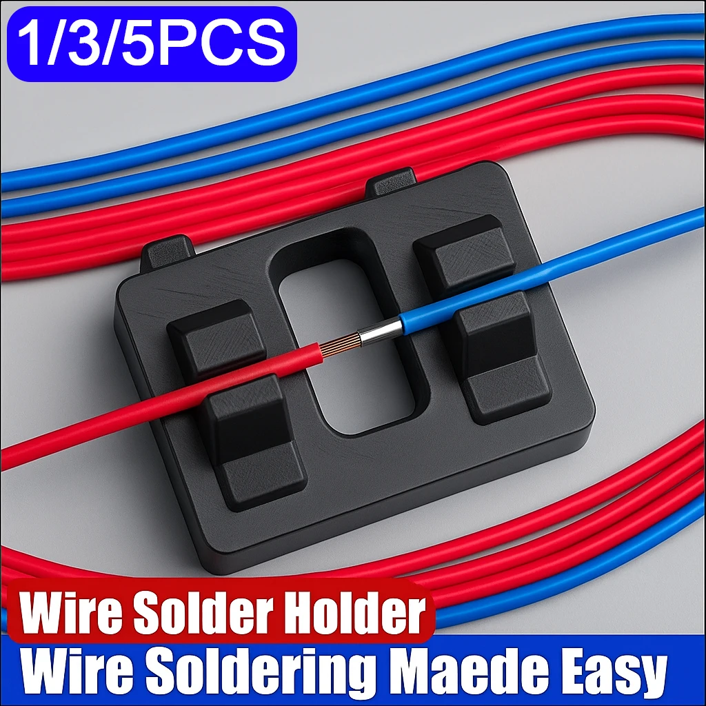 Welding Repair Tools High Temperature for 0.1-0.7cm Thick and Thin Wire Clamps Adjustable Welding Aids Welding Wire Holder