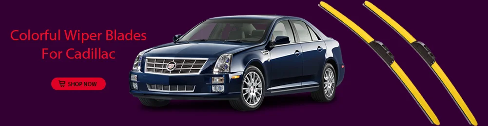 LNJING Bunte Scheibenwischerblätter für Cadillac CTS 2002-2014 – Detail 2