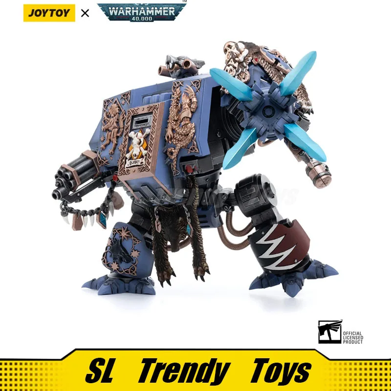 حار JOYTOY JT2924 1/18 Warhammer 40K عمل الشكل Mecha الفضاء الذئاب بيورن سقطت الأيدي أنيمي نموذج مخصص لعب الأولاد الهدايا