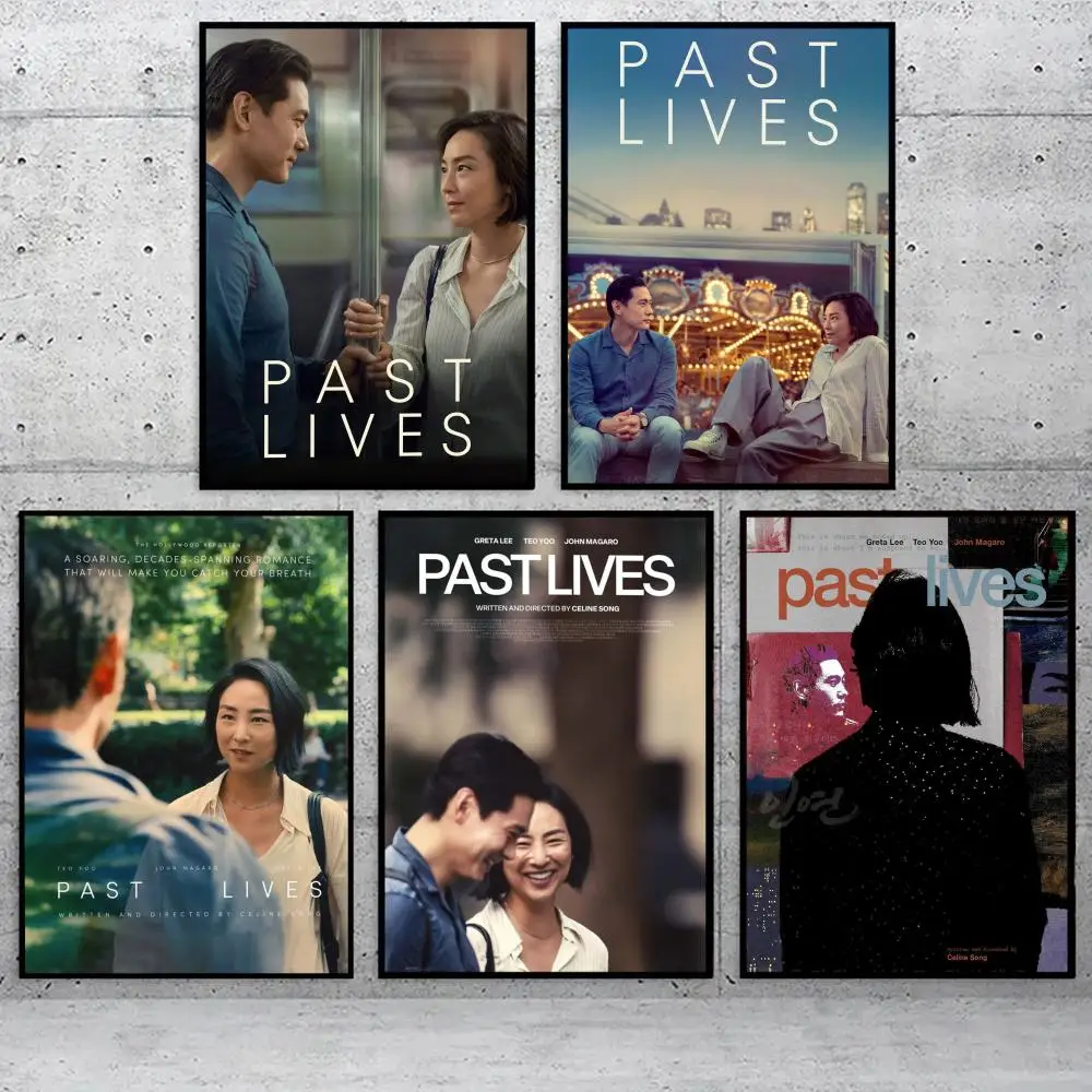 Movie P-Past Lives 2023 Movie Poster Holiday Gifts Decoration Designed For Home Restaurant Office Space Wall Art