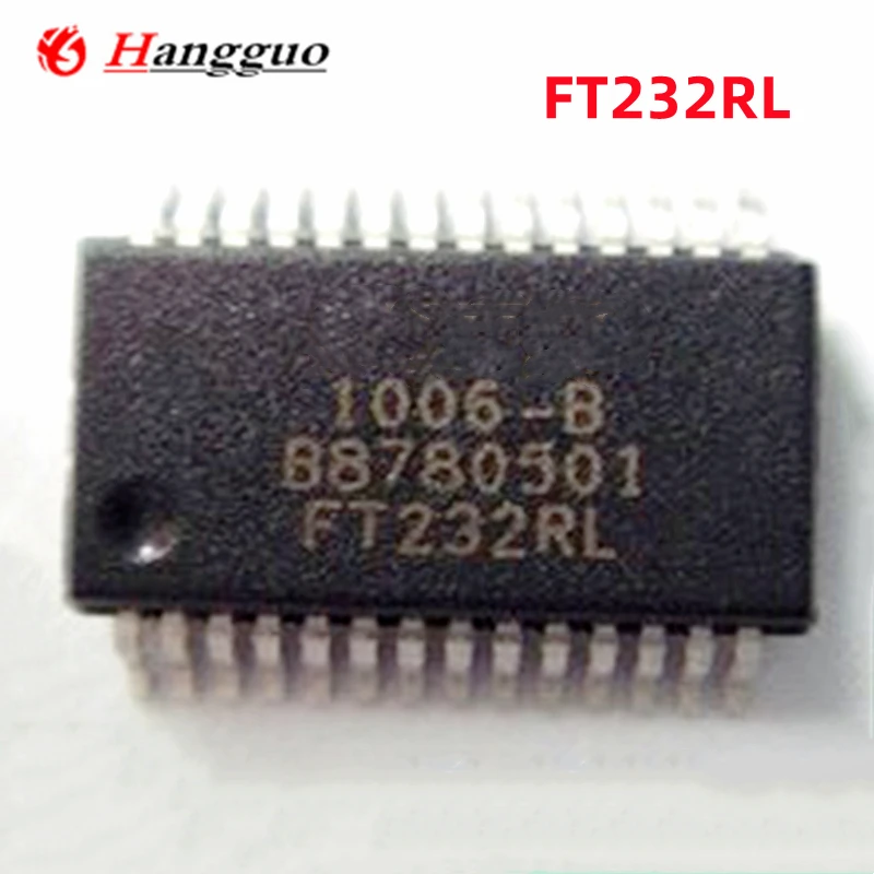 10Pcs FT232RL FT232 SSOP-28 USB Converter Chip