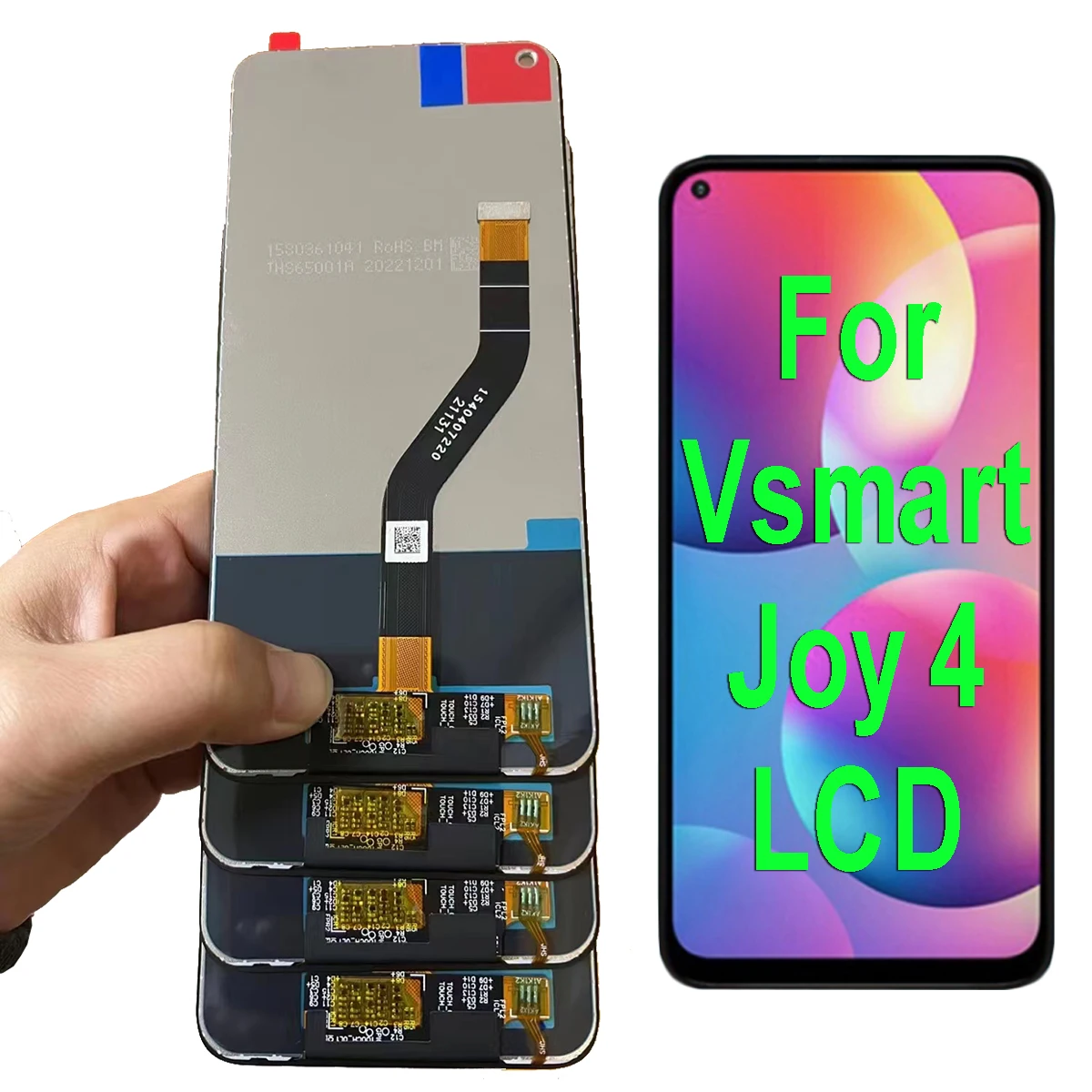 For Vsmart Joy 4 LCD Display Touch Screen Digitizer Assembly