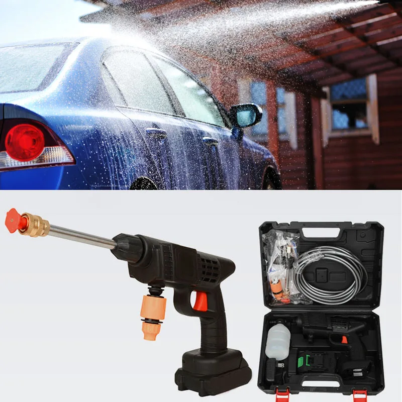 

12V/24V/48V/96V Car Wash Gun Washer Spray Nozzle High Pressure Cleaner for Auto Home Garden Cleaning Car Washing Machine