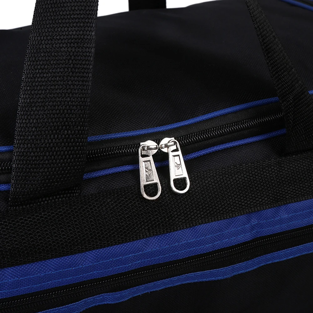 

Oxford Fitness Bag Large Capacity Yoga Sports Backpack Multifunctional Adjustable Shoulder Strap with Zipper for Travel Swimming