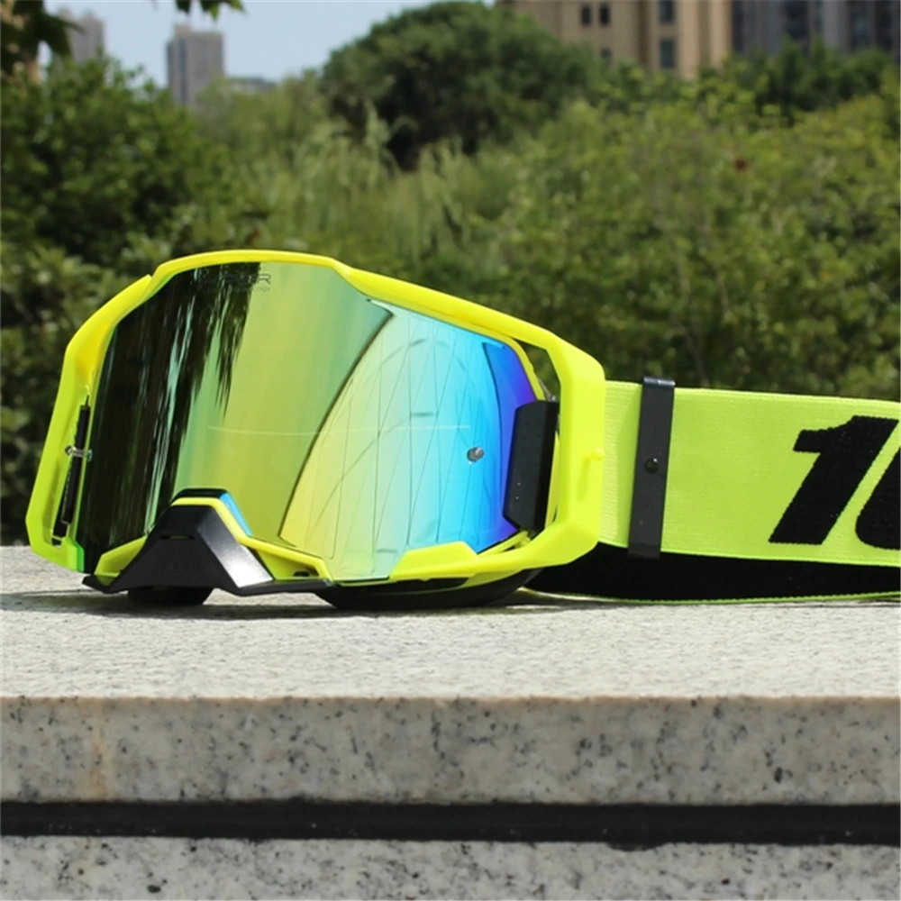 Motorradbrille für Herren, Dirtbike-Zubehör, Reit-UV400-Brille, Radfahren für Motorräder, Mountainbikes, Fahrräder, MX AT