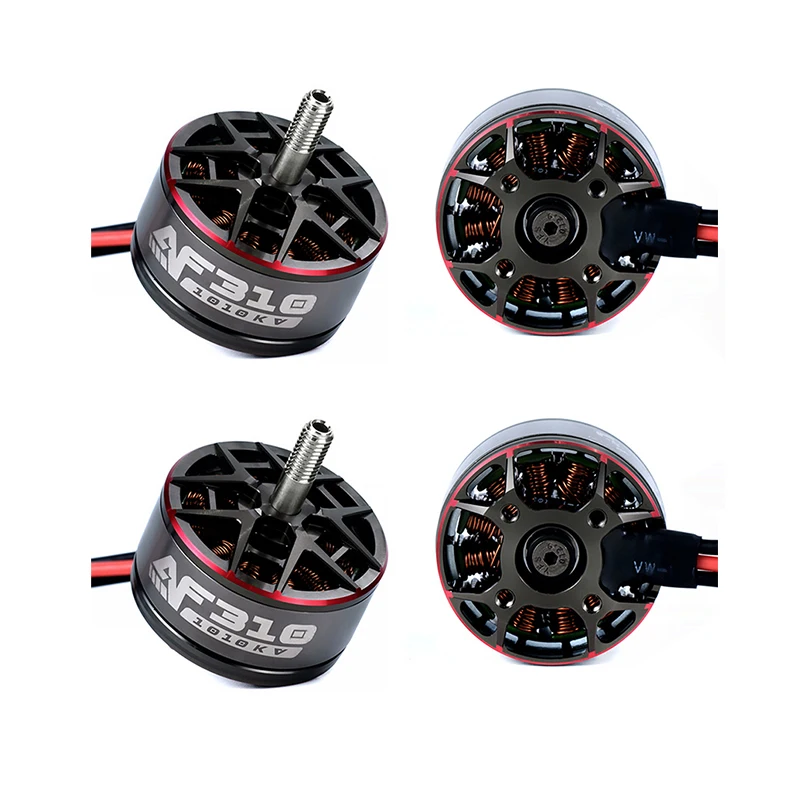 

AXISFLYING 4PCS AF310 3010 1010KV / 1210KV 6S Brushless Motor for 7-9inch FPV Cinelifter Cinematic Drone