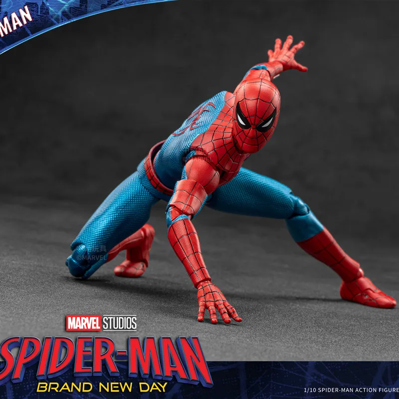 ZD Toys Spider-Man Brandneuer Day Miles Morales Spider-Man Scarlet Spider Hobie Brown ‌ Eisen-Spinnen ‌ Actionfiguren Spielzeugmodell Geschenk – Detail 4