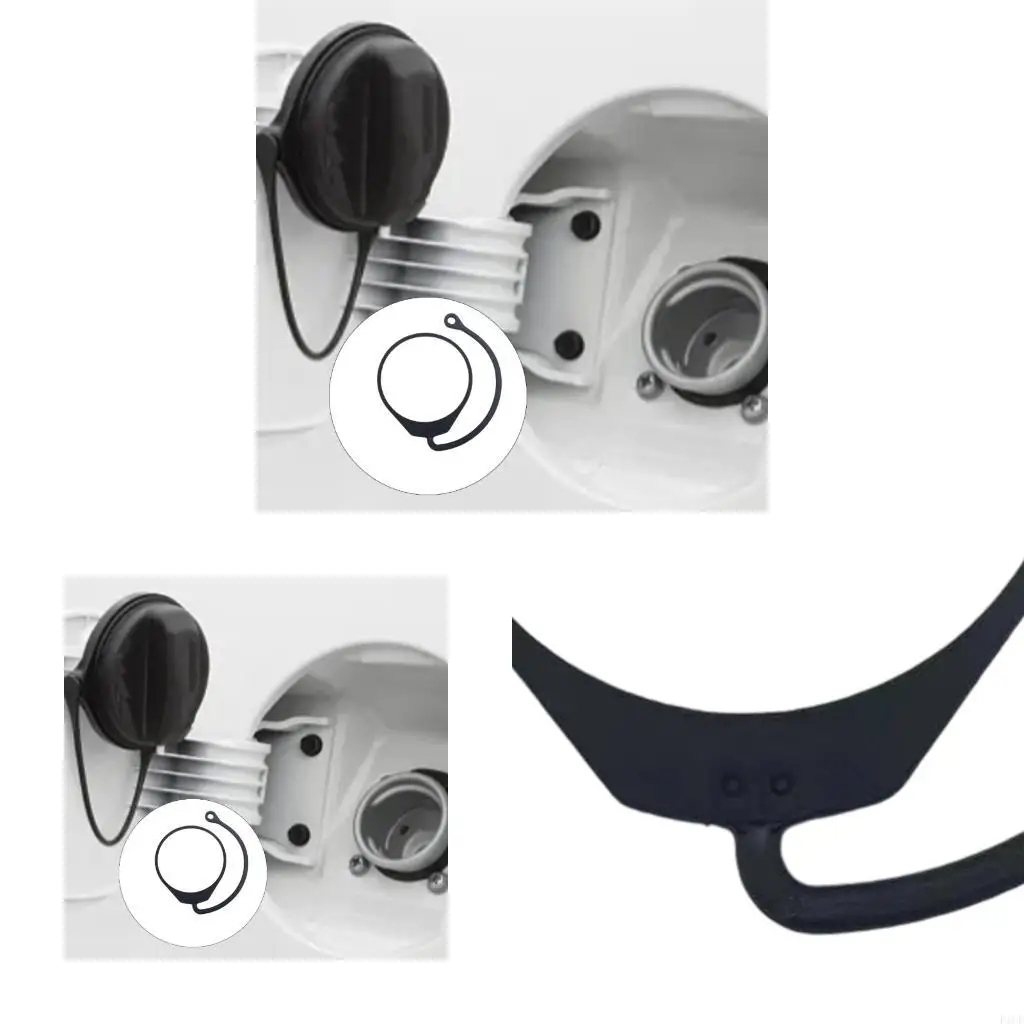 F1CF Automotive Cap Holder Reinforced Leash Prevents Loss For Various Car Models