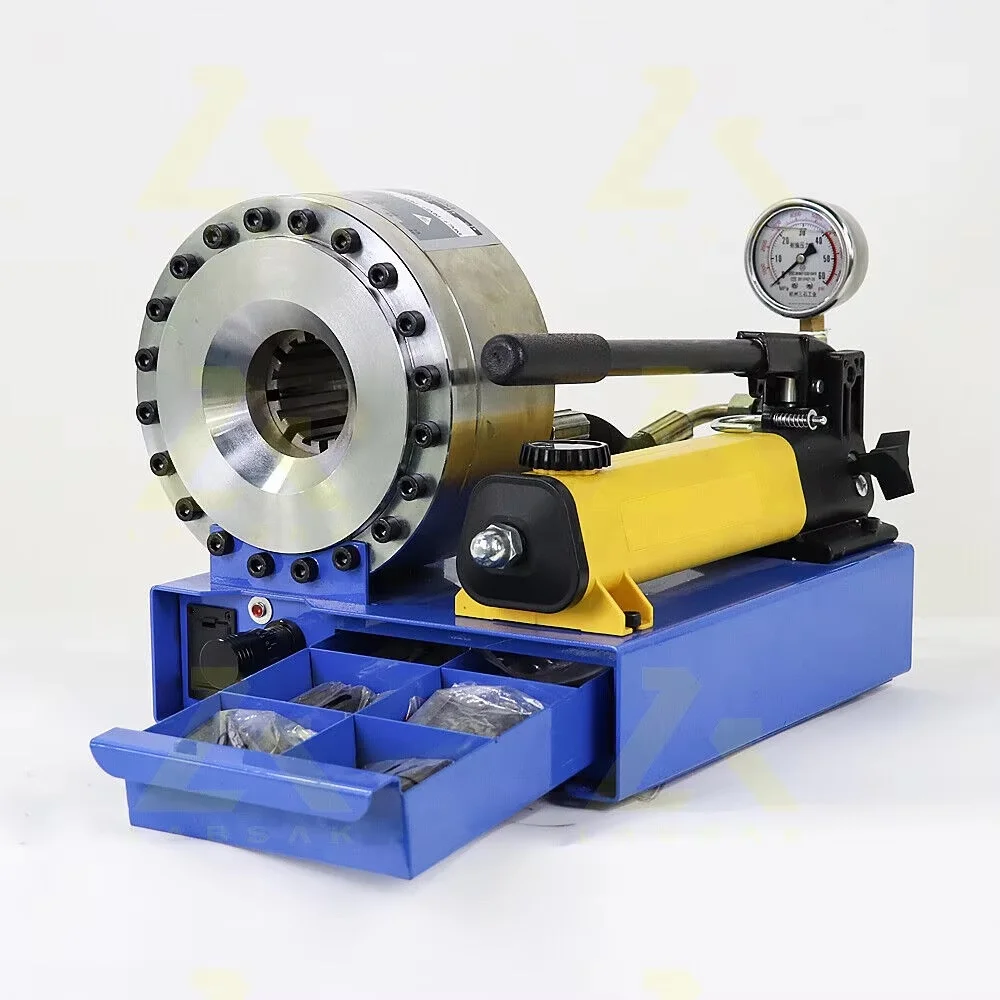 BNT-30A. 2SN 1 Inch Hydra.ulic Hose Crimper P16Hp Ma.nua.l Bra.ke Hose Pressing Ma.chine 12V 36kg Fa.ctory Sa.les Cutting