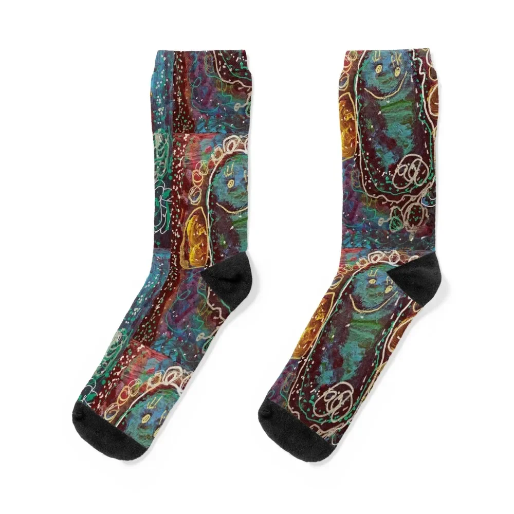 

Snow Queen by Gina K. Socks football shoes new year custom Men Socks Luxury Brand Women's