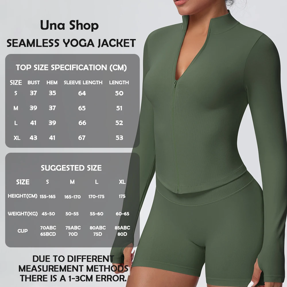 

Una-Shop зимние теплые топы для йоги с длинными рукавами и напальчниками, быстросохнущая спортивная куртка для женщин, толстовка для тренировок в тренажерном зале, спортивная одежда