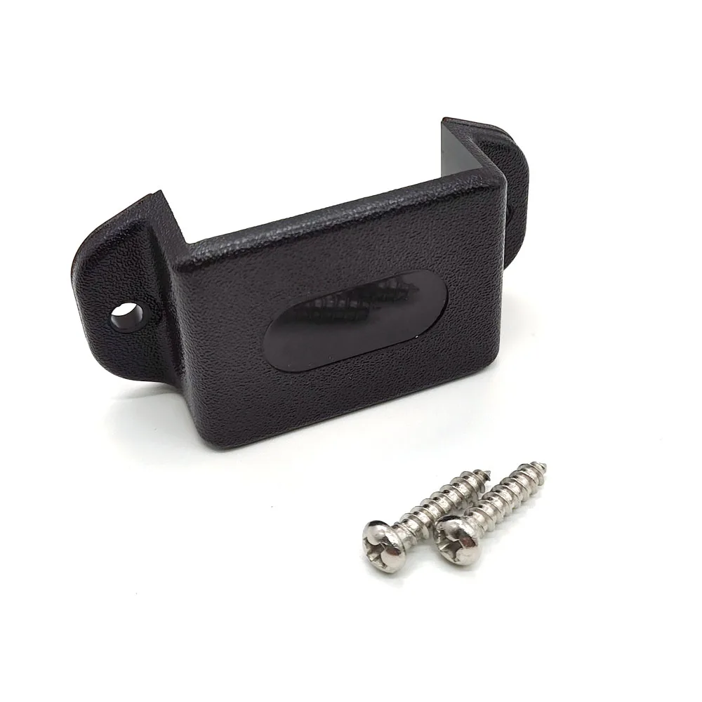 Suporte de suporte para walkie talkie, suporte de instalação firme de rádio em dois sentidos, furo para parafuso, suporte portátil para carro/caminhão para barco