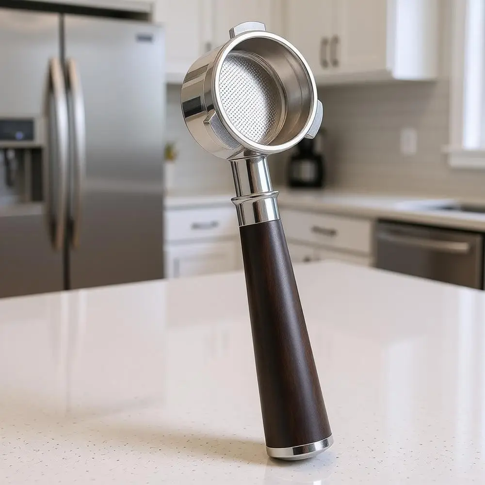 

Бездонный портафильтр 54 мм с диспенсером для кофе, бездонный портафильтр 54 мм, аксессуар для портафильтра с корзиной из нержавеющей стали