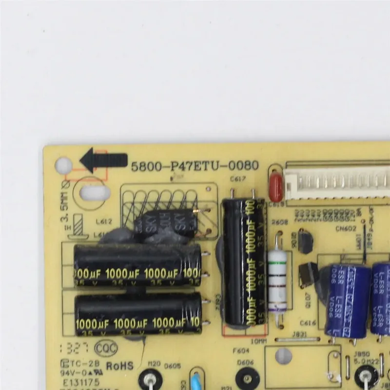 168P-P47ETU-00 5800-P47ETU-0080 Original Power Supply Board For TV Power Supply Card