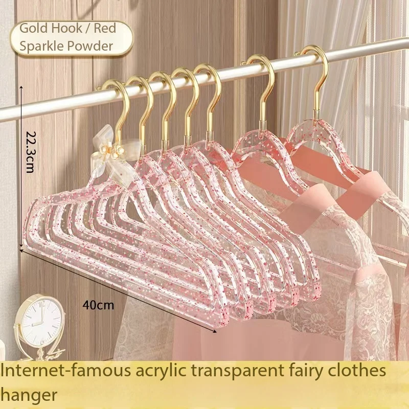 

Clothes hanger ins fairy high-looking clothes hanger wardrobe neat non-bulging anti-slip seamless clothes hanger for home use