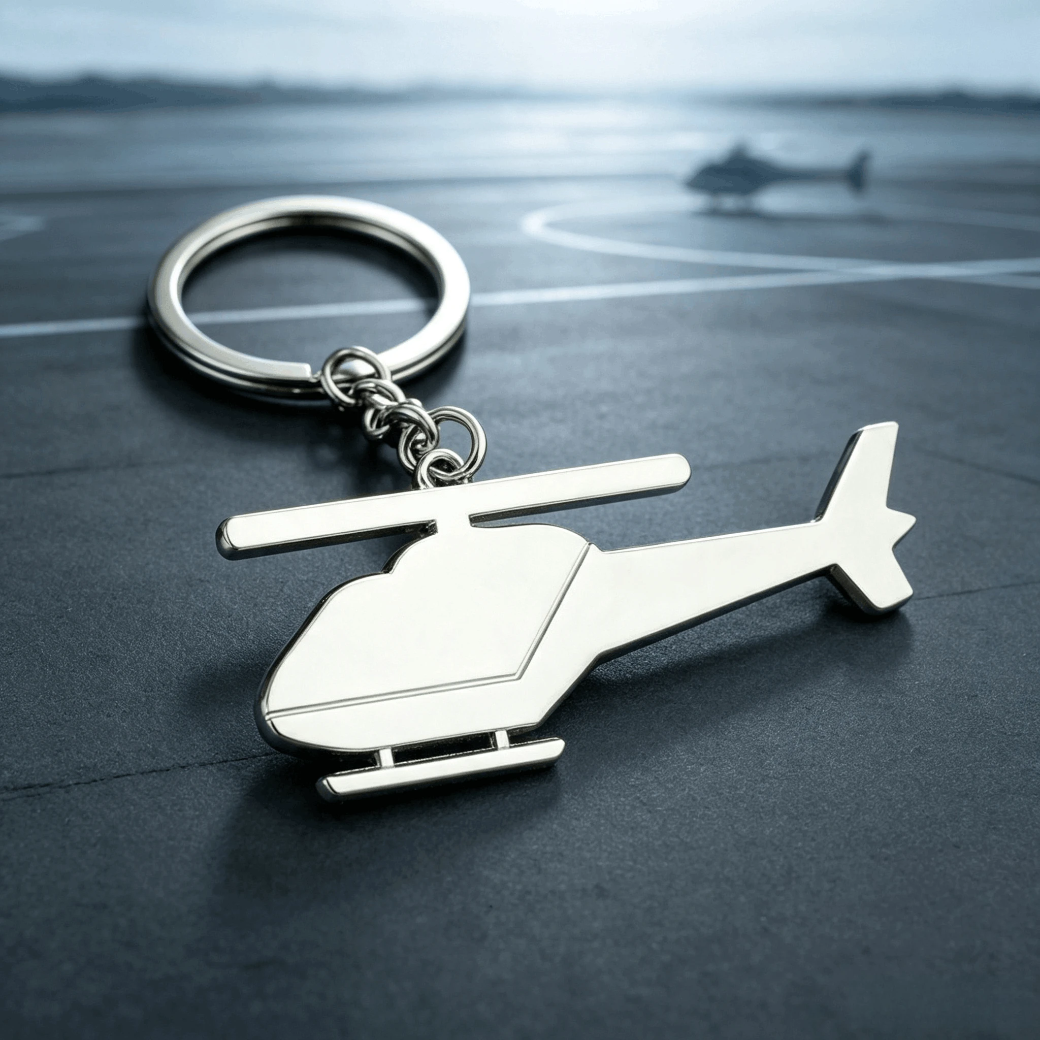 Remove Before Flight Key Chains Helicopter Shaped Key Ring Chain for Aviation Gifts Airworthy Creative Plane Keychain Jewelry