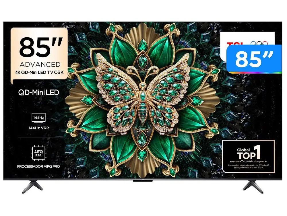 TV TCL 85 Polegadas C6K: Tudo o Que Você Precisa Saber Antes de Comprar