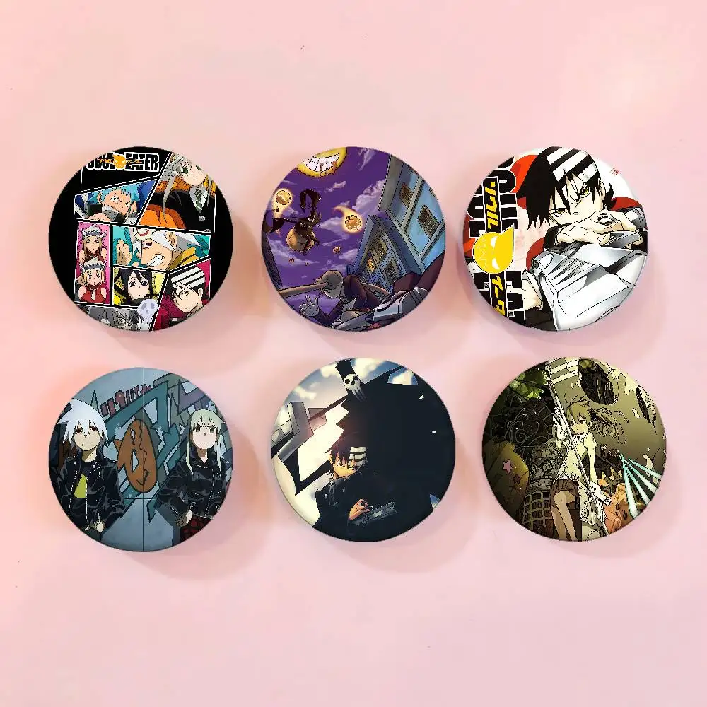 الكلاسيكية أنيمي الروح الآكل شارات صفيح لينة زر دبوس بروش شارة معدنية مخصصة مجوهرات اكسسوارات قبعة حقيبة التلبيب