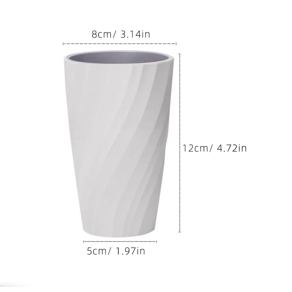 2pcs Toothbrush Storage Box Portable Travel Tooth Mug Compact Home Gargle Cup Lightweight For Daily Use Camping Kitchen Barware