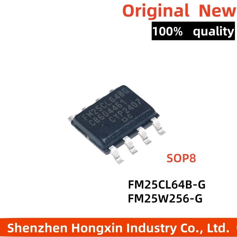 

5 pieces FM25CL64 FM25CL64BG FM25CL64B-G FM25W256-G-GTR SOP8 memory IC chips