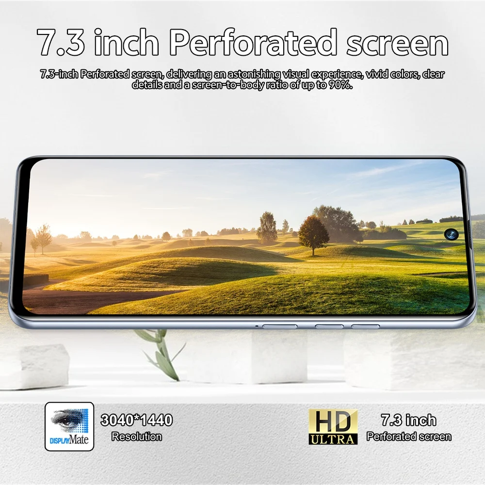 K-Touch Mobiltelefone C50 Pro Smartphone 7,3 Zoll Android 15 Handy 22GB 2TB 8000mAh Gesichtserkennung 5G Dual-SIM 16+48MP Kamera Globale Version Mobiltelefone für Männer Frauen Geschenke – Detail 6