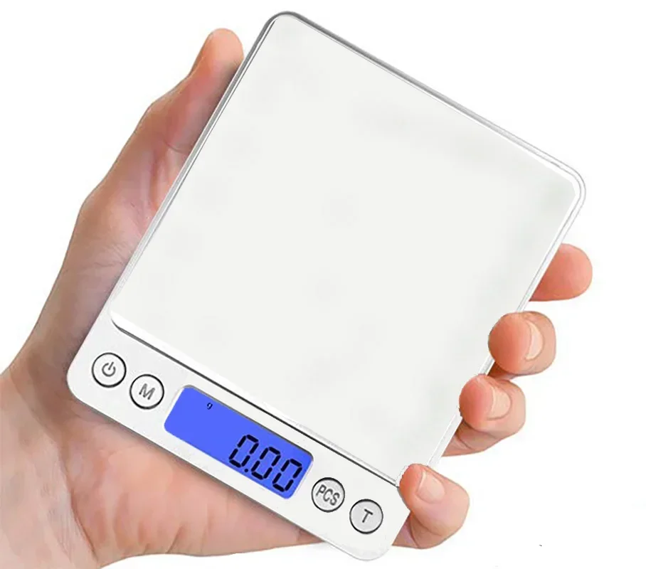 Electronic Digital Scales Balance Precision 0.01g LCD Personal Jewelry Weighing Gram Smart Pocket Coffee Scale For Kitchen