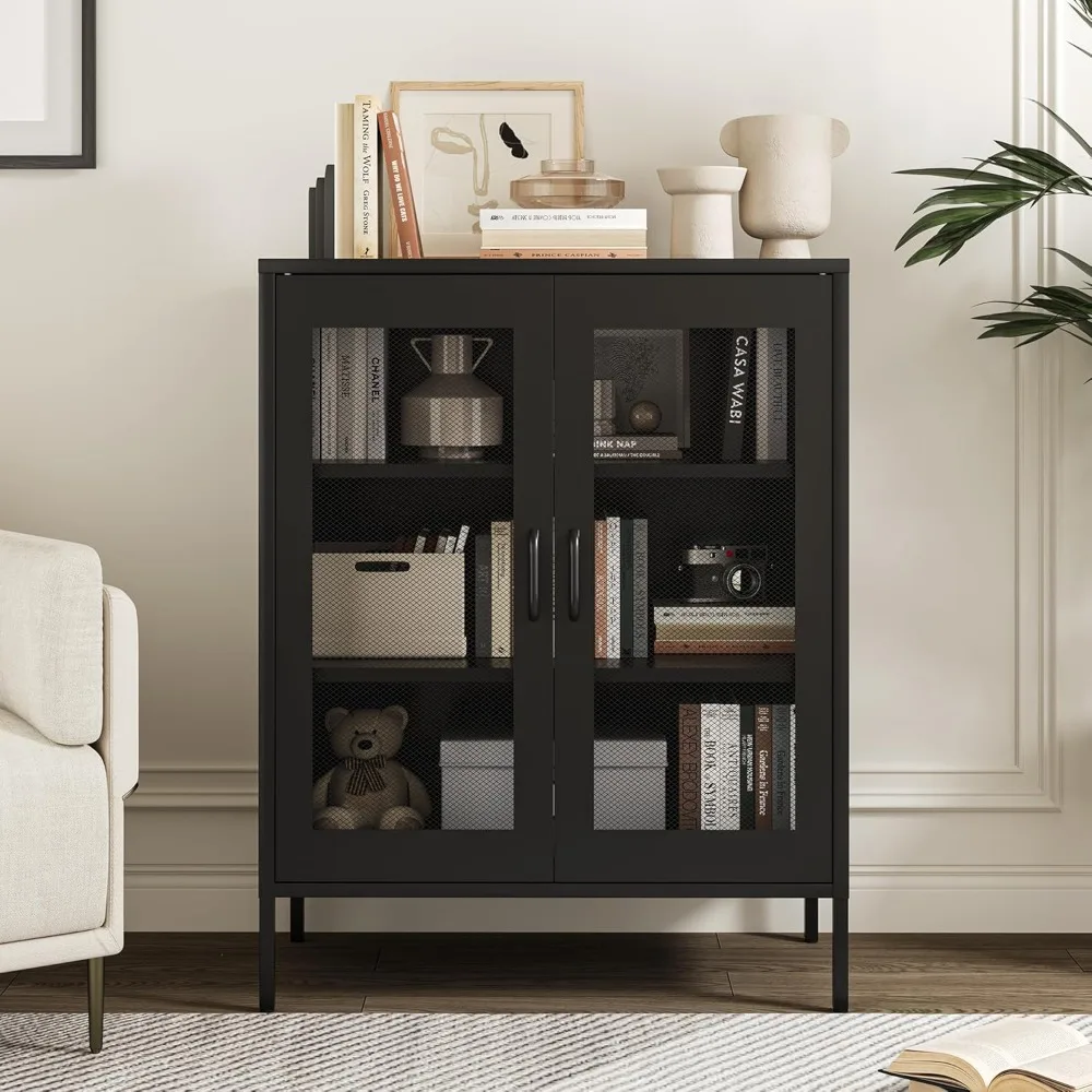 Black Metal Storage…