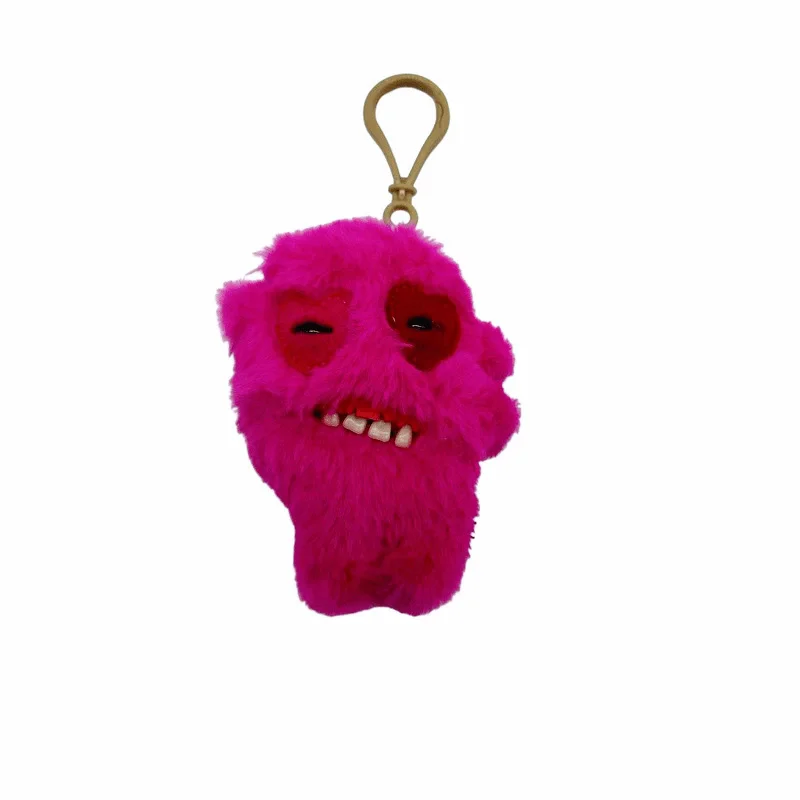 Original Fugglers Ugly Monsters Keychain Plush LORD LONG EARS SCARESCOME SQUARE Stuffed Peluche Christmas Gifts For Childrens