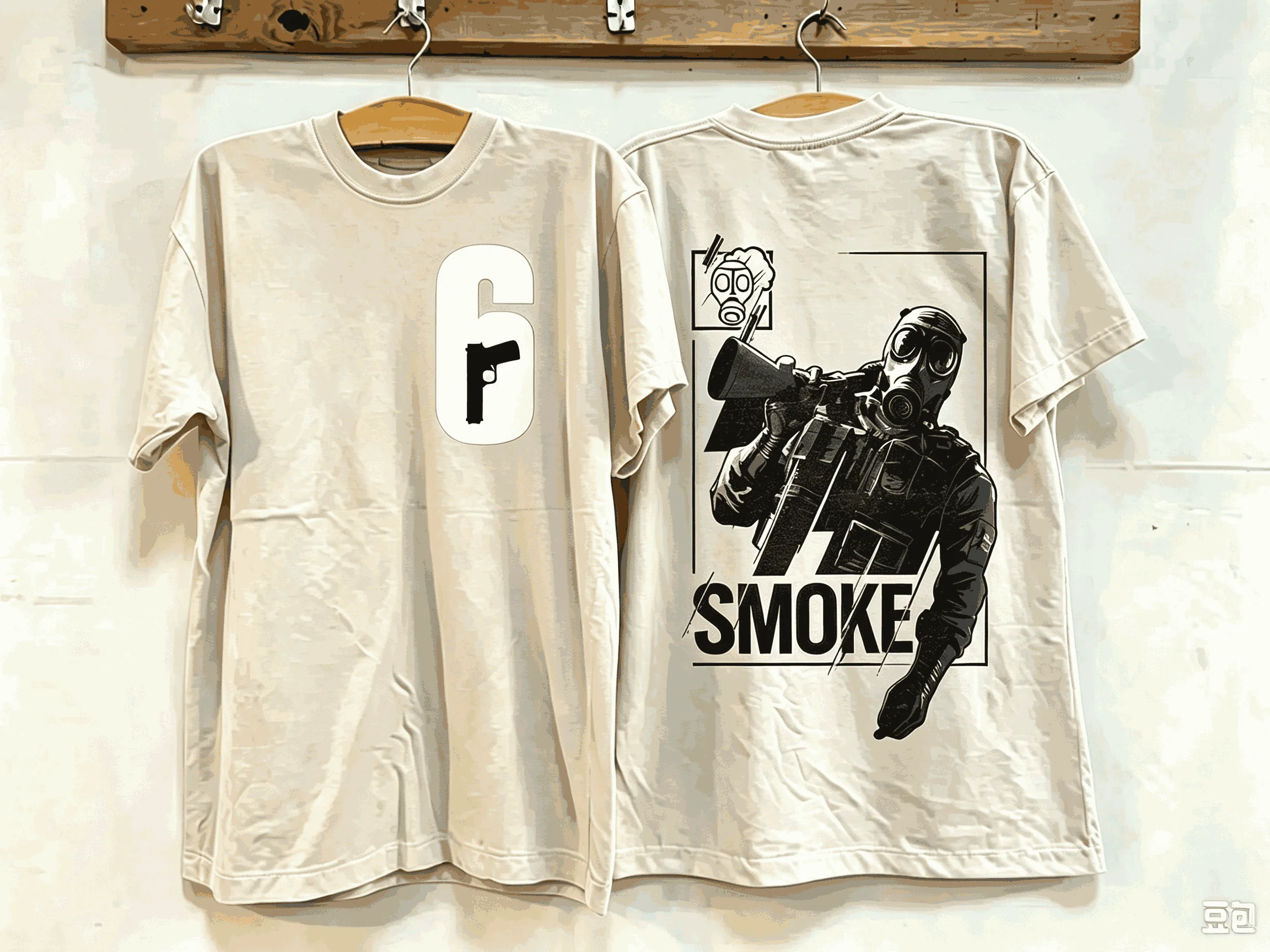 Rainbow Six Siege T-shirt Summer Short Sleeve Male Tshirts Casual Fashion Oversized Unisex Streetwear Trendy Cotton high quality