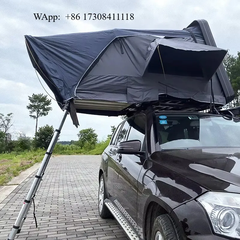 

Diluc 2.1*2.1m Overland 4wd Big Size Ultra-light Weight Hard Shell a Variety of Colors Car Roof Top Tent