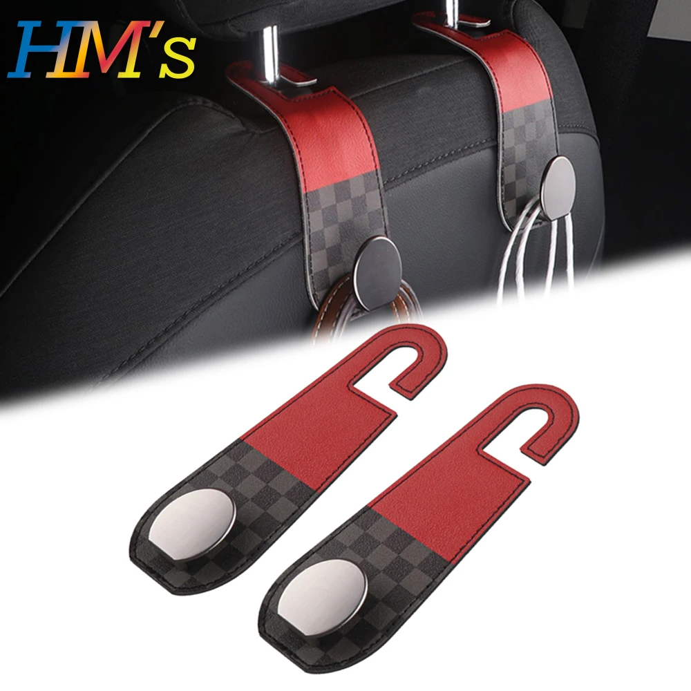 Car Accessories For Mini Cooper S JCW R55 R56 R60 R61 F54 F55 F56 F60 Seat Back Hook Holder Hanger Storage Hooks