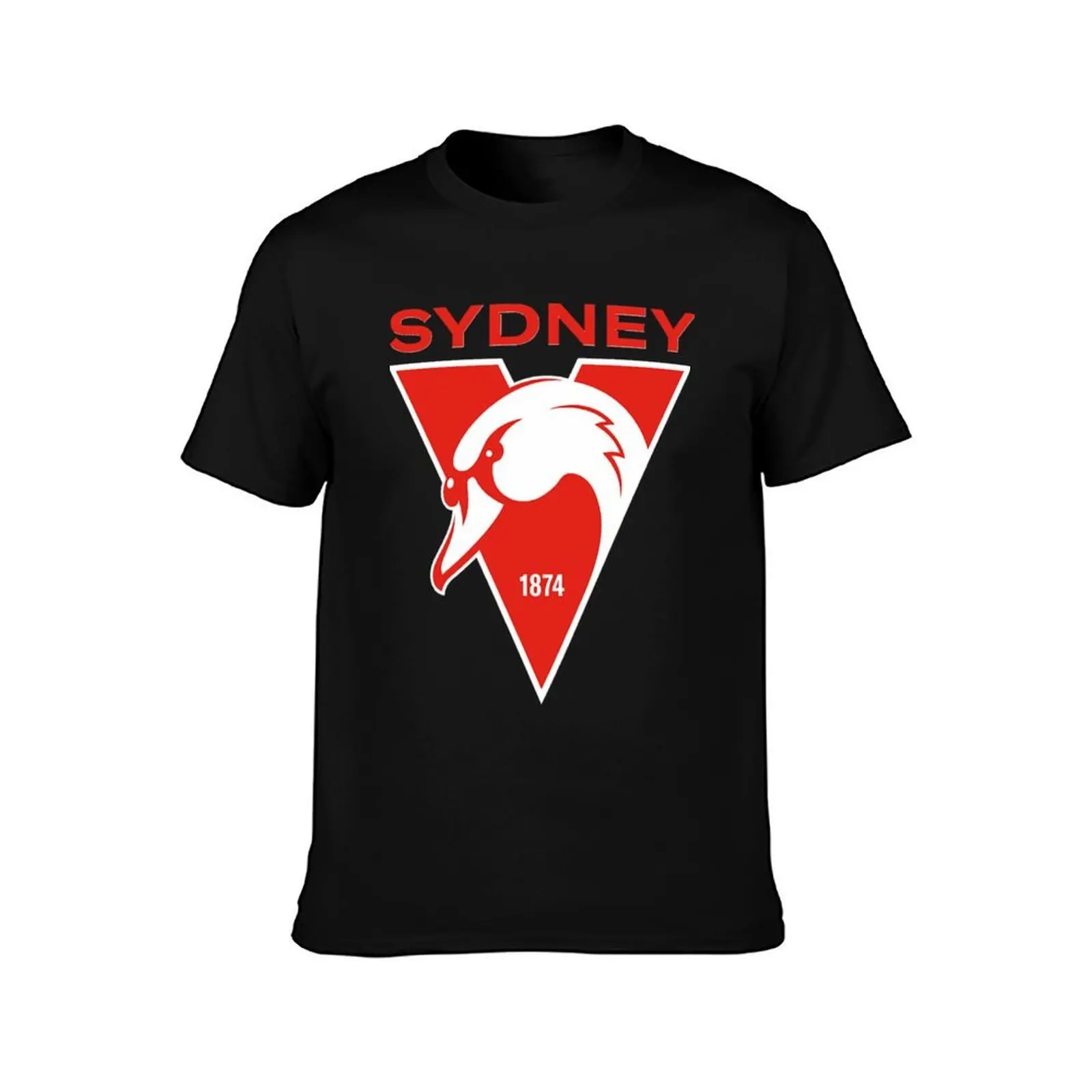 Sydney the Bloods Swans Haughty Swannies-\ts \t T-Shirt t shirts for man cotton funny T-Shirt
