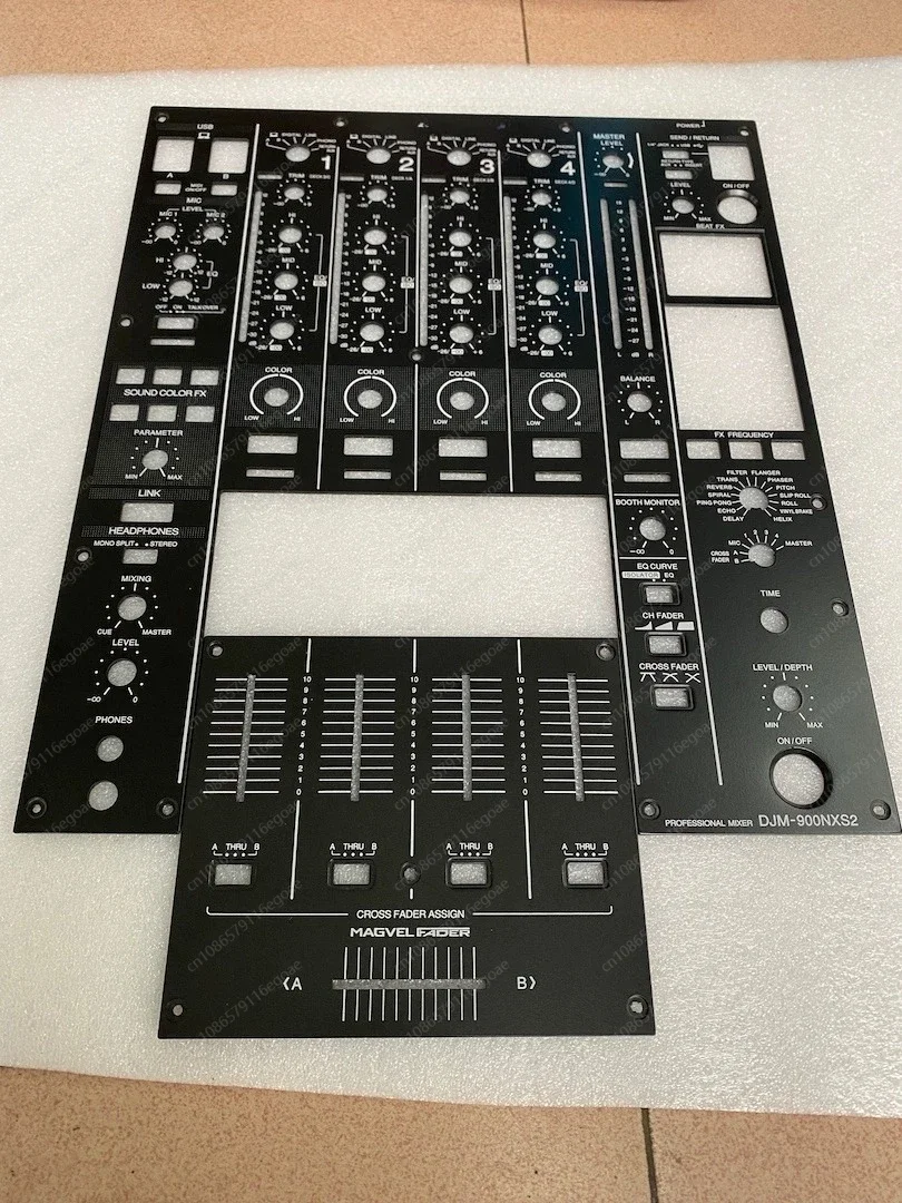 

M-900NXS2 Mixer Full Shell Case Kit - Metal Panel + Screws Set for DJM-900 NXS2- Professional DJ Equipment Parts