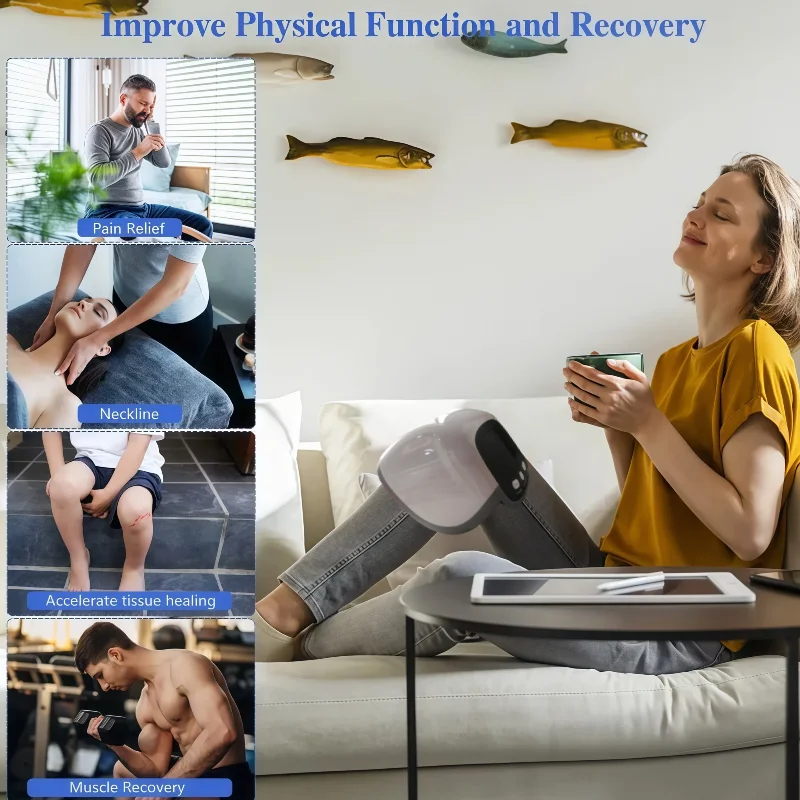 

Эффективный коврик для терапии красным светом, 660 нм, 850 нм, инфракрасный коврик для быстрого снятия света, коврик для коленей