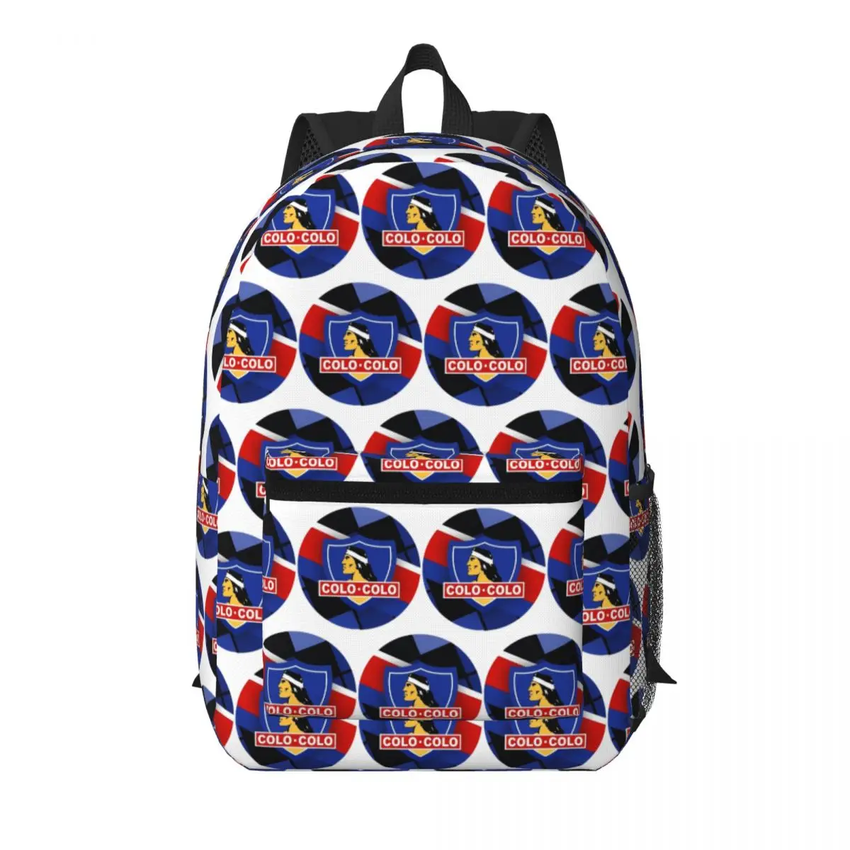 

Golden Colo-Colo Campeon DE Chile Student Backpack School Bag Hiking Travel Daypack for Men Women Bookbag Shoulder Bags