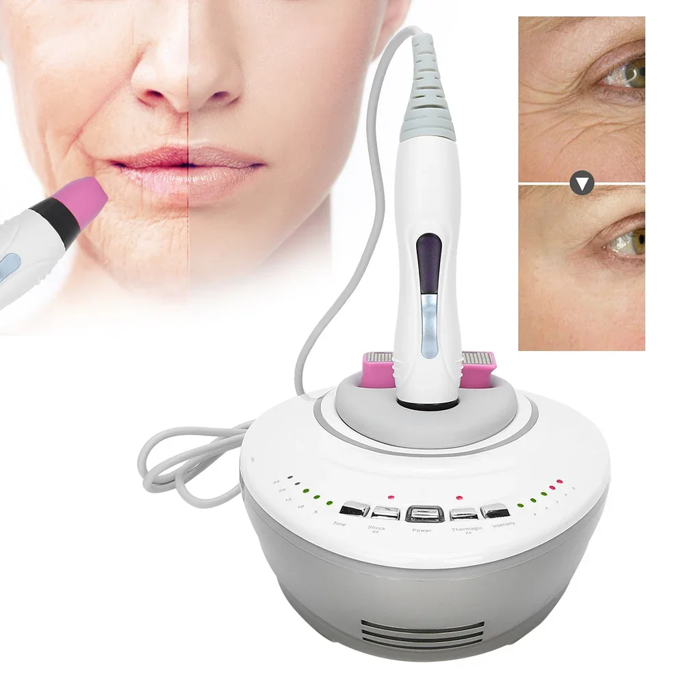 

RF Face Firming Lifting Beauty Instrument Facial Body Skin Rejuvenation Machine (110‑240V)