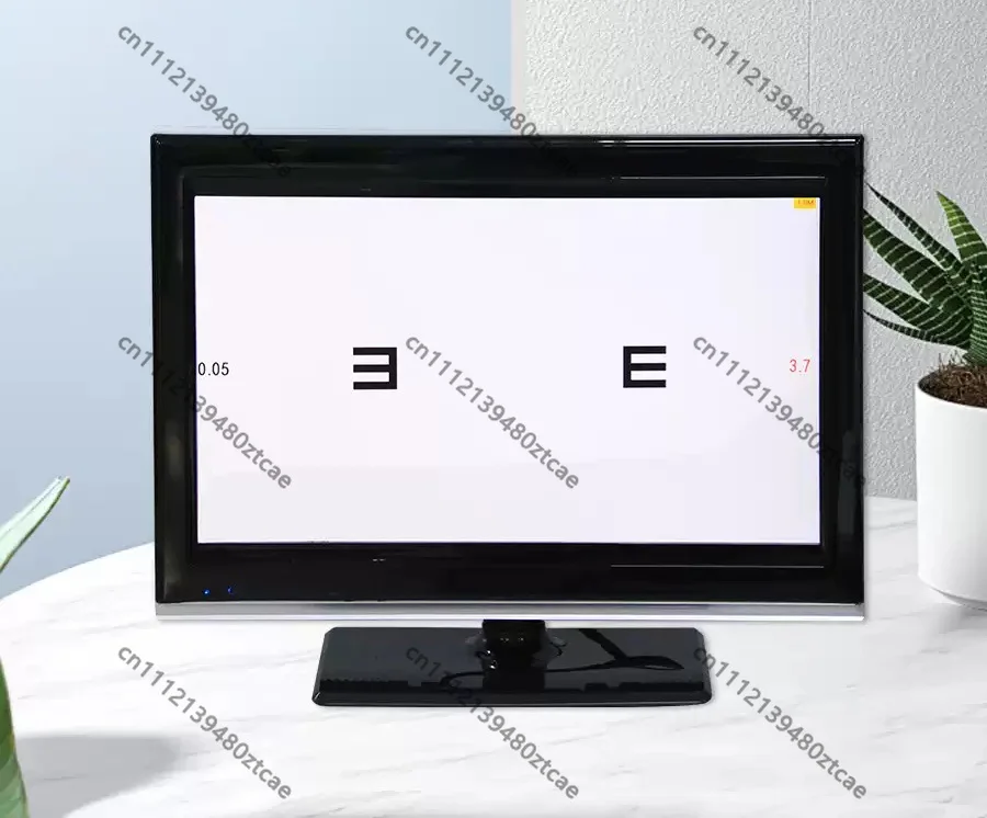 Eye Chart Display Visual Acuity Test Screen Professional Ophthalmic Optometry Equipment For Optical Shop Hardware Replacement