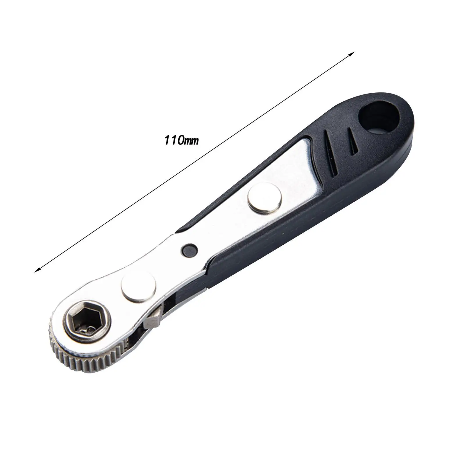 19 قطعة مجموعة مفاتيح ربط بسقاطة صغيرة أداة إصلاح الصلب لنموذج طائرة الأجهزة #6