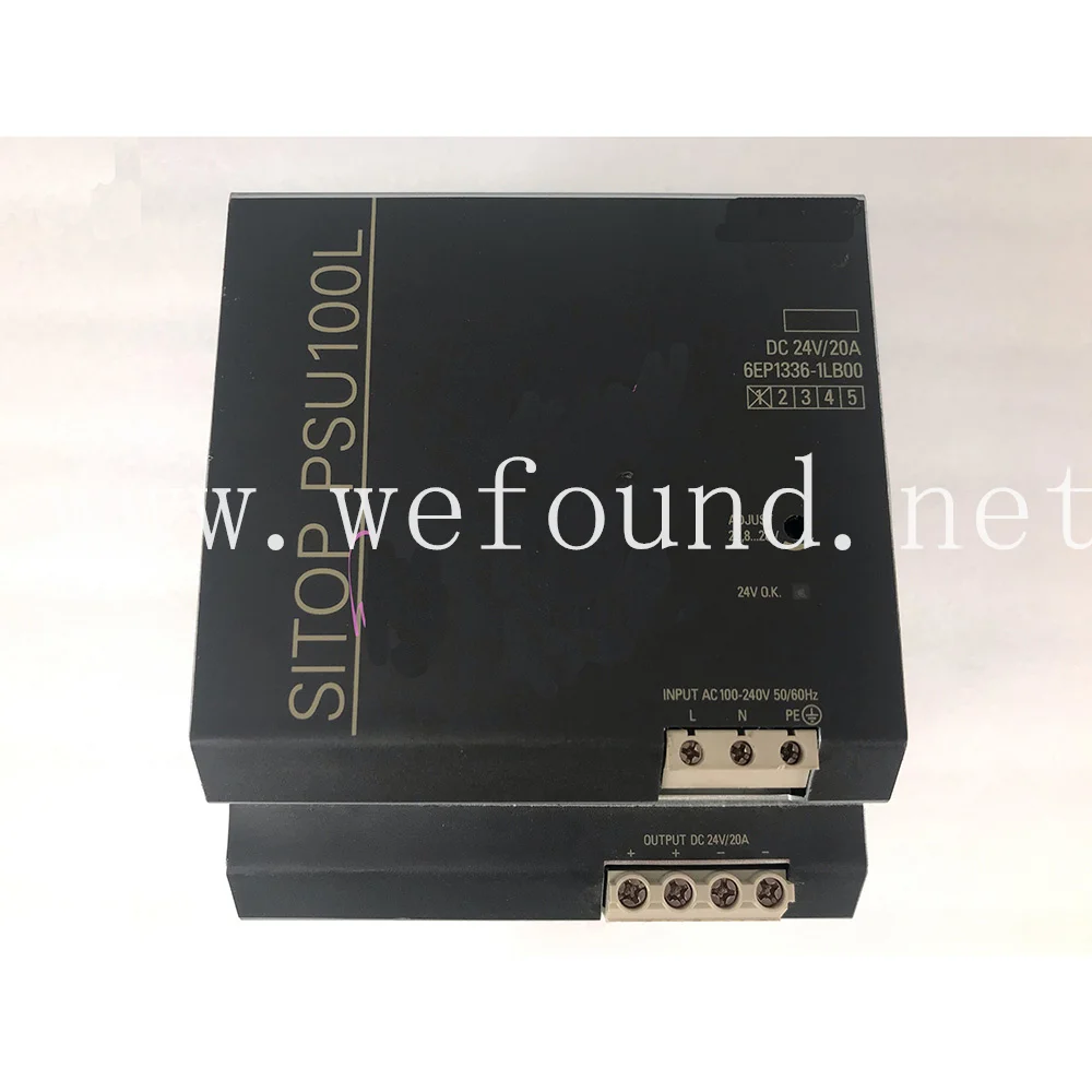 For SIEMENS SITOP PSU100L 24V 20A Power Module High Quality Fully Tested Fast Ship 6EP1336-1LB00