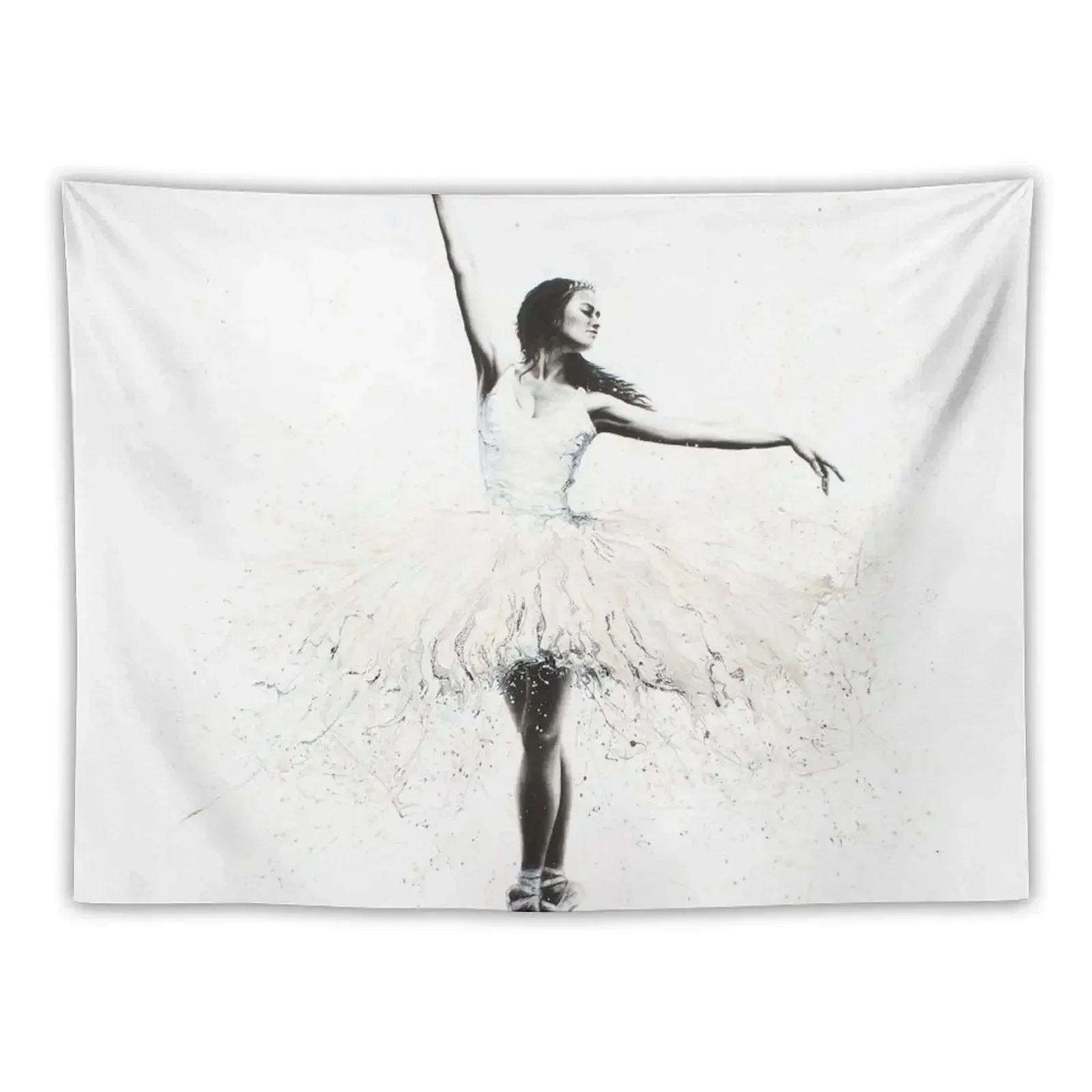 The White Swan Ballerina Tapestry Japanese Room Decor Cute Room Things Room Decor For Girls Bed Decoration Tapestry