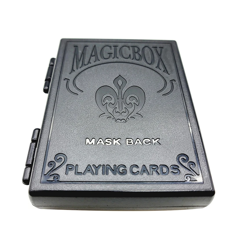 Surprise Restore Box Magic Black Plastic Box Magic Tricks Props for Children For Kids Safe Material