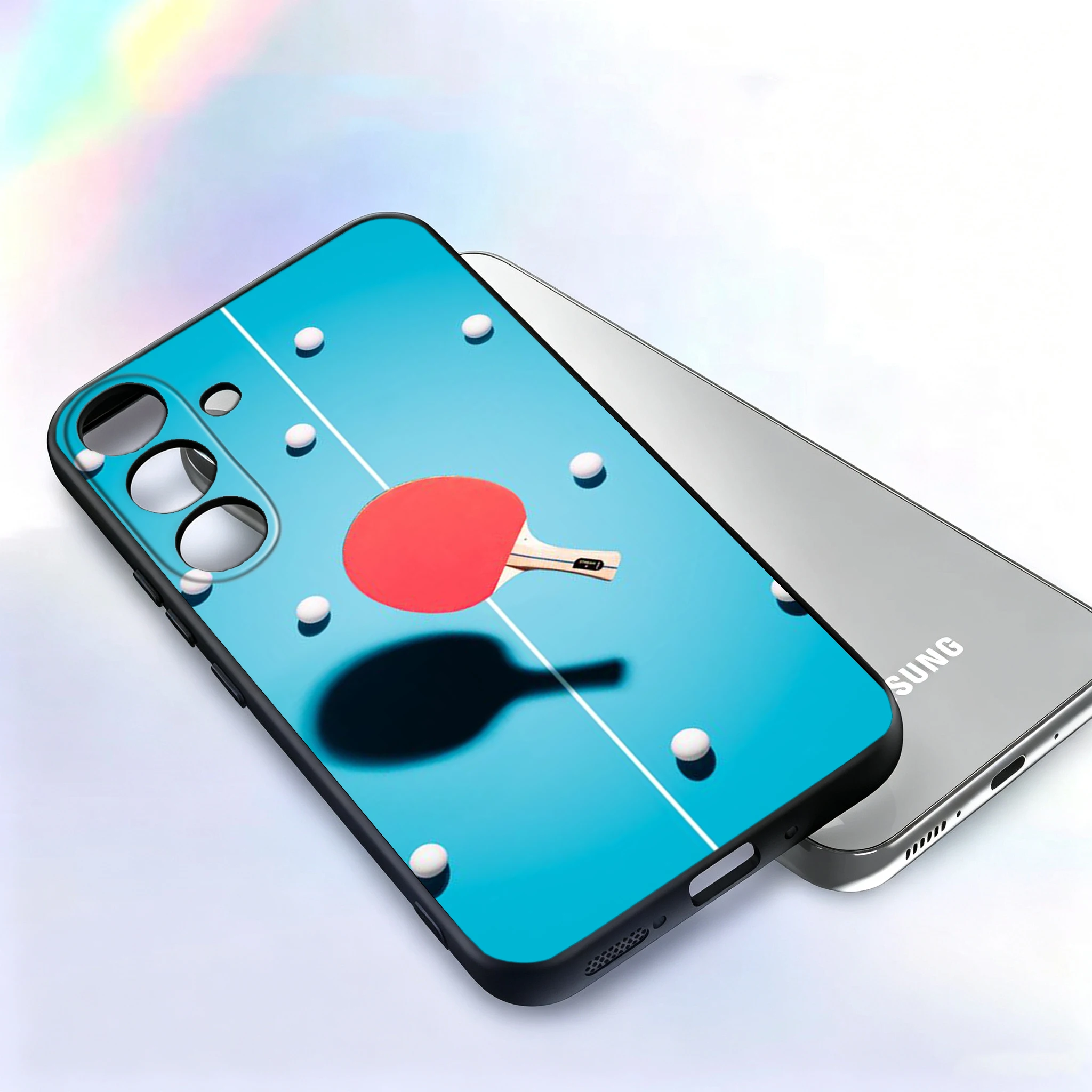 เคสโทรศัพท์ลายการ์ตูนปิงปองใหม - Table Tennis Cartoon บทวิจารณ์และราคา