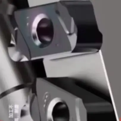 CNC Milling Cutter Inserts Double-sided Fast Feed To LNMU0303 1135 with Large Opening and Coarse Cutting