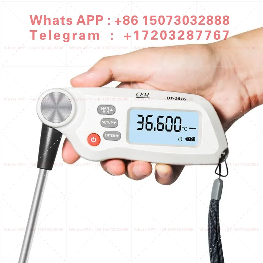 DT-131 probe thermometer DT-1616B high-precision thermometer for food liquid soil