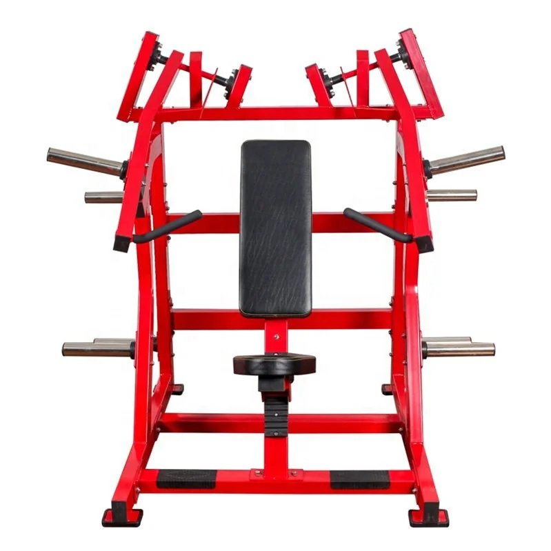 Commercial Hammer Strength Iso Lateral Incline Chest Press Machine Plate Loaded Gym Equipment For Fitness Center