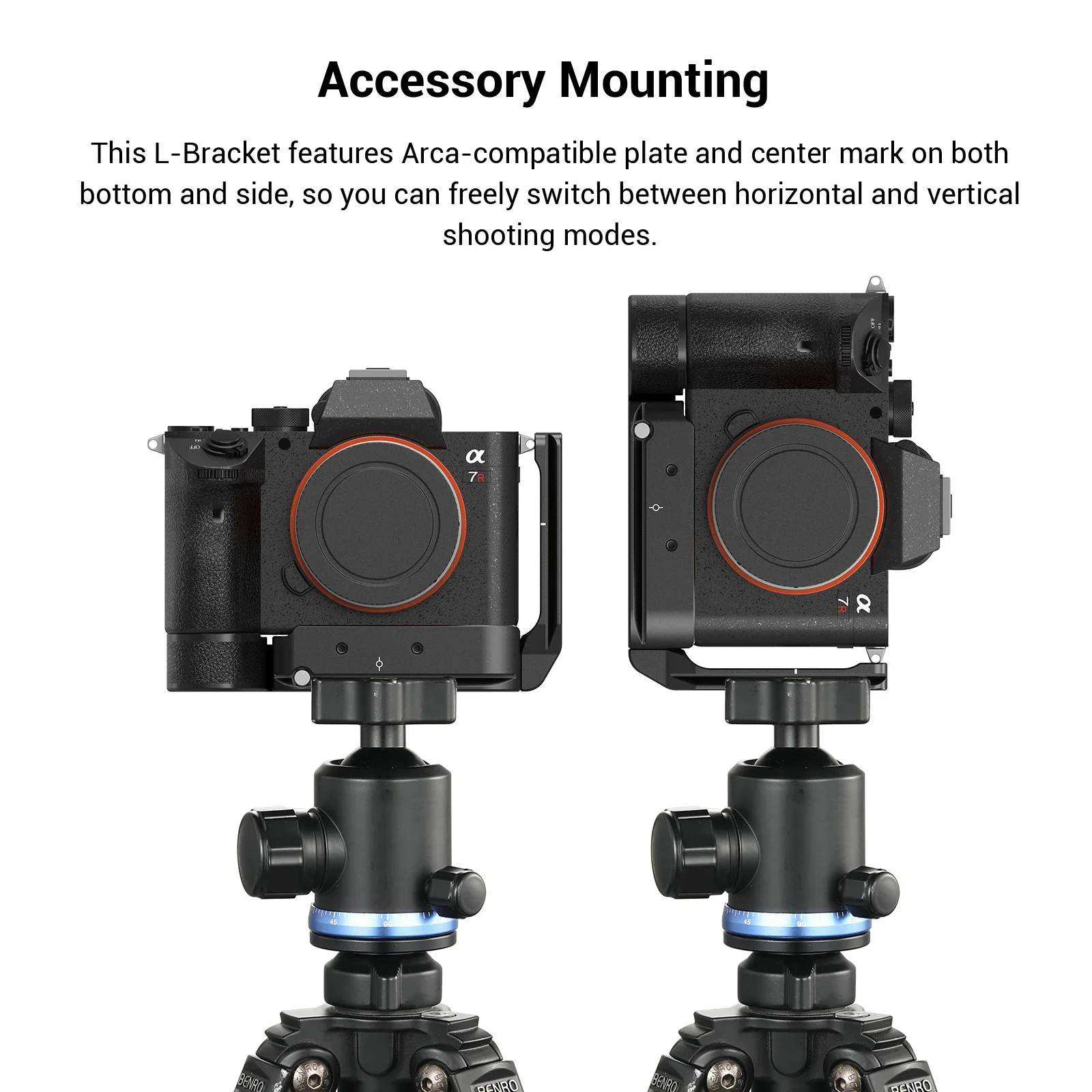 

SmallRig 2122 A73 L Plate for Sony A7M3 A7R3 L-Bracket for Sony A7III / A7RIII / A9 Feature With Quick Release Arca Style Plate