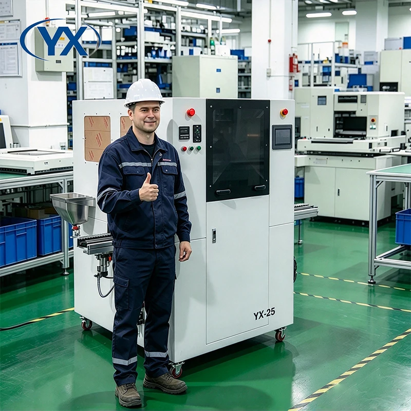 YX-250CJ Automatic Dip Solder Machine Flux Sprayer System Dip Machine for Dip Production Line Machine