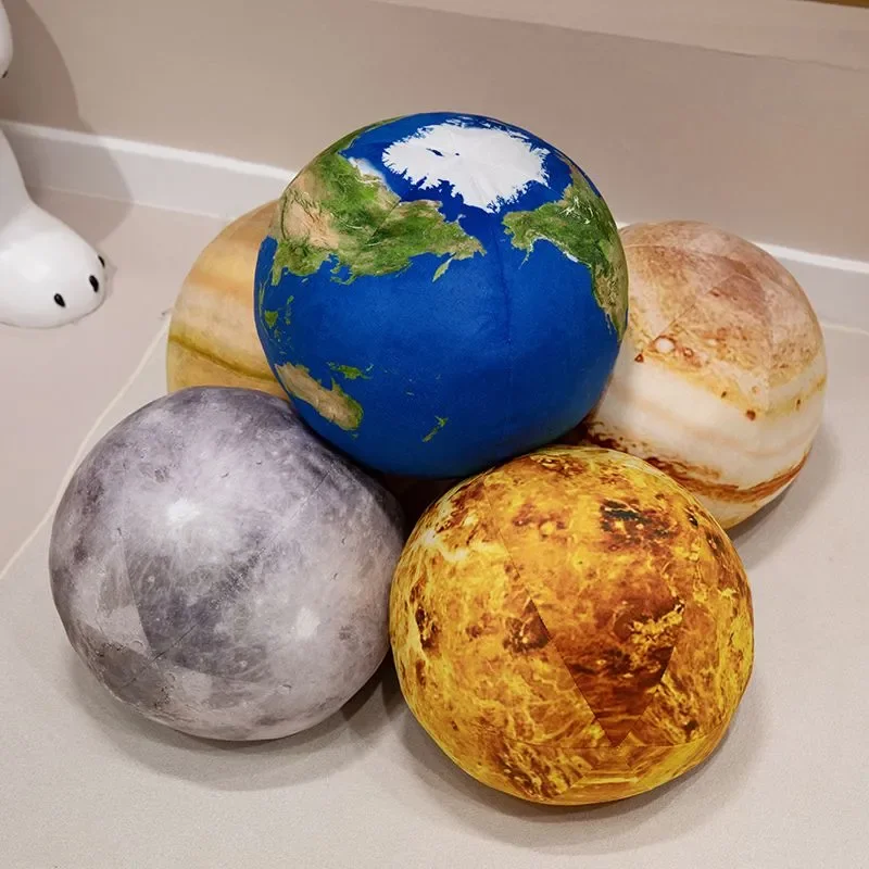 9 Stile Planet Plüsch tier Erde Mond Sonne Mars Puppe Kinder kognitive ausgestopfte Puppe Ornamente Poland ball weiches Kissen Kinder Geschenke