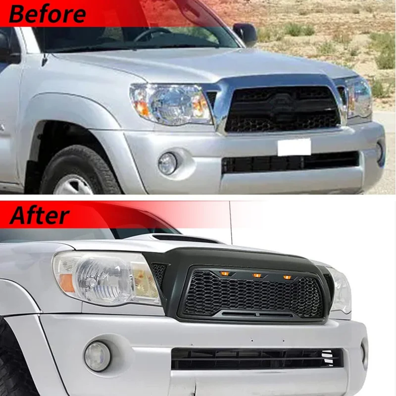 Best-selling pickup truck grille is suitable for2005-2011Tacoma front grille 3